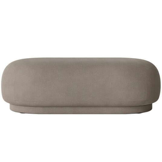 Ferm Living Rico Ottoman Puff Varmgrå