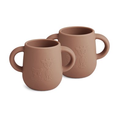 nuuroo Barnas kopp Abiola Chocolate Malt 145 ml, sett med 2 stk.