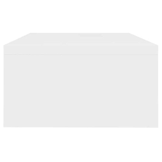 vidaXL Skjermstativ hvit 42x24x13 cm sponplate vidaXL Skjermstativ hvit 42x24x13 cm sponplate