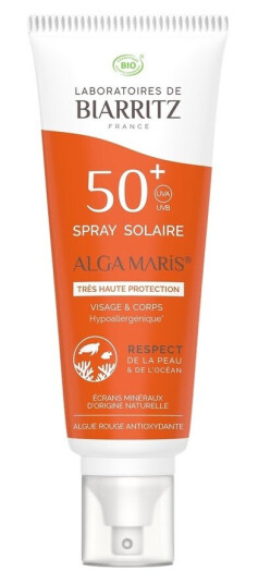 Laboratoires De Biarritz Suncare Sunscreen Spray SPF50+ 100ml Laboratoires De Biarritz Suncare Sunscreen Spray SPF50+ 100ml