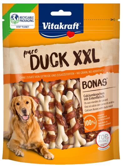 Vitakraft Pure DUCK XXL Bonas Hundegodbiter 200 g