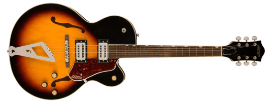 Gretsch G2420 Streamliner Hollow Body Aged Brooklyn BurstLaurel FbBt-3s Pu Gretsch G2420 Streamliner Hollow Body Aged Brooklyn BurstLaurel FbBt-3s Pu
