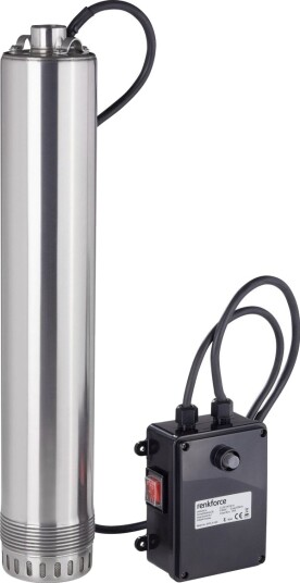 Renkforce Dypbrønnpumpe 1210395 4500 L/T 60 M 1210395 Renkforce Dypbrønnpumpe 1210395 4500 L/T 60 M 1210395
