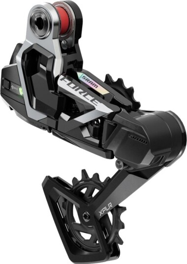 SRAM Force 1 AXS XPLR E1 bakskifter 13-speed unicorn black/laser foil
