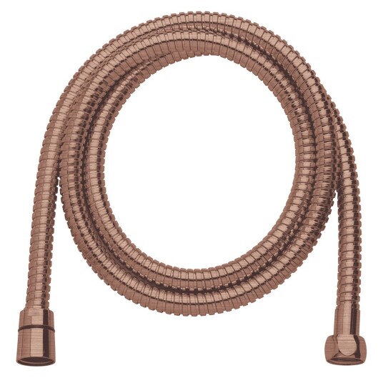 Damixa Dusjslange Metall 150-175cm 1/2"X1/2"Børstet Kobber / 150cm