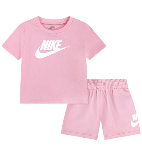 Nike Ks Knit Short Set Pink 74/80 Nike Ks Knit Short Set Pink 74/80