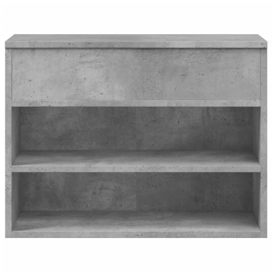vidaXL Skobenk betonggr? 60x30x45 cm sponplater vidaXL Skobenk betonggr? 60x30x45 cm sponplater