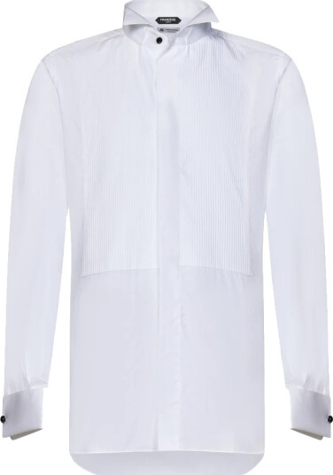 Franzese Collection Herre Skjorter Hvit L,