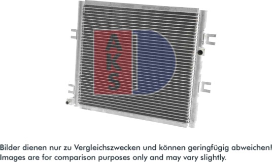 Kondensator, klimaanlegg AKS DASIS 422097N