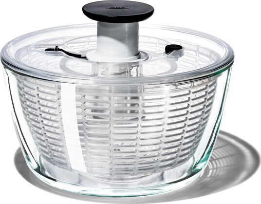 OXO Glass Salad Spinner X-11262700 OXO Glass Salad Spinner X-11262700