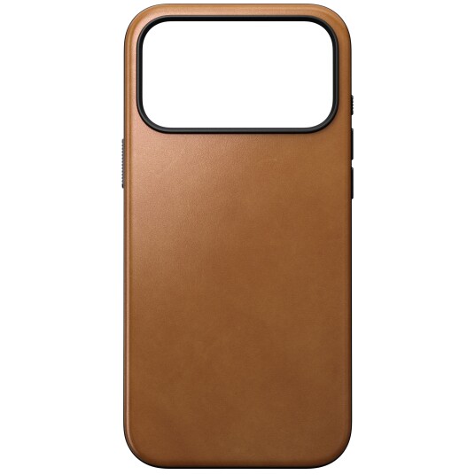 Nomad Modern MagSafe Lærdynedeksel i English Tan til iPhone 17 Pro Max Nomad Modern MagSafe Lærdynedeksel i English Tan til iPhone 17 Pro Max
