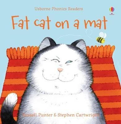 Fat Cat On A Mat Av Russell Punter