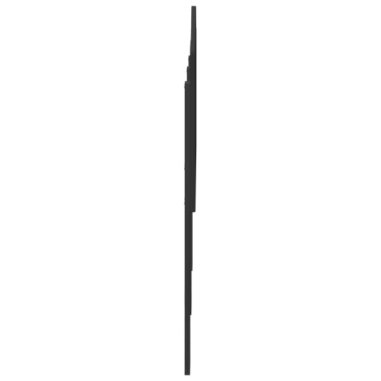  Hodegavl med hodegjerde Svart Eik 150 cm Konstruert tre