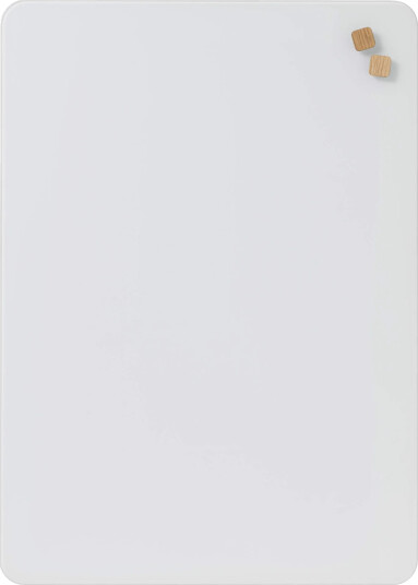 Magnetisk Naga Glastavle 50X70 Cm Pure White
