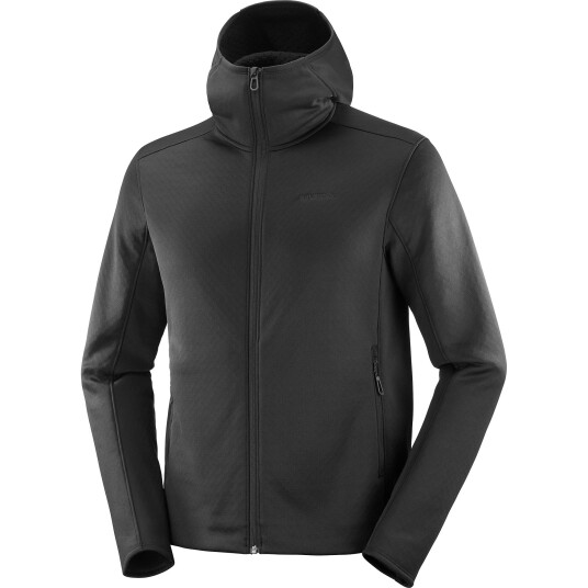 Salomon Men's Sntial Midfleece Deep Black S