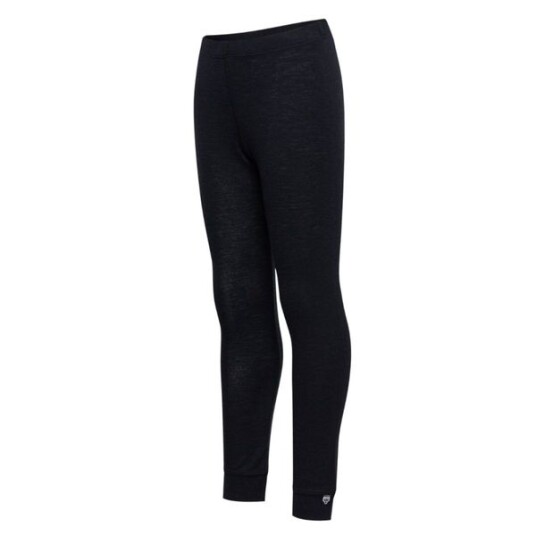 Hummel Black Jr Ull Rib Leggings 128