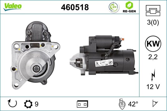 Starter VALEO 460518