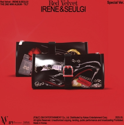 Red Velvet: Irene & Seulgi, Red Velvet Tilt Special Version incl. 36pg Photobook, Lyric Paper, Folded Poster, ID Card, 2 Photocards + Unit Photocard CD