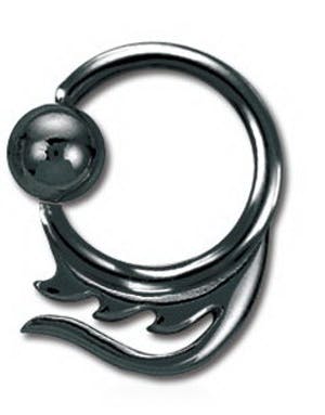 Utgått Black PVD Brake BCR Piercing 1.6 x 13 mm