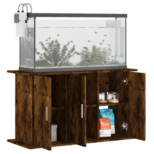 Akvariumstativ Røkt Eik 101X41X58 cm Konstruert Tre