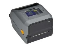 Zebra ZD621t  Etikettskriver  termotransfer  Rull (11,8 cm)  203 dpi  inntil 203 mm/sek  USB 2.0 LAN seriell USB-vert  grå