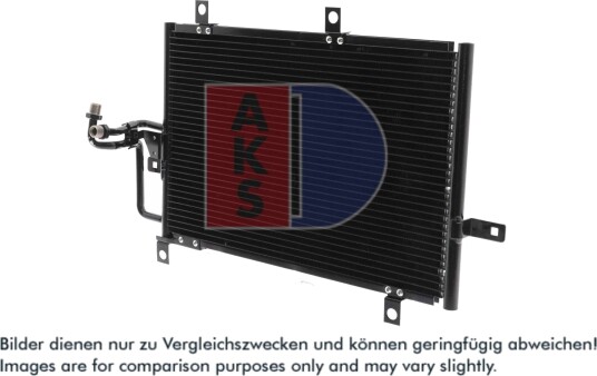 Kondensator, klimaanlegg AKS DASIS 012240N
