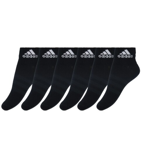 Adidas Performance Sokker 6 pack SPW ANK Svart Adidas Performance 28/30 Sokker