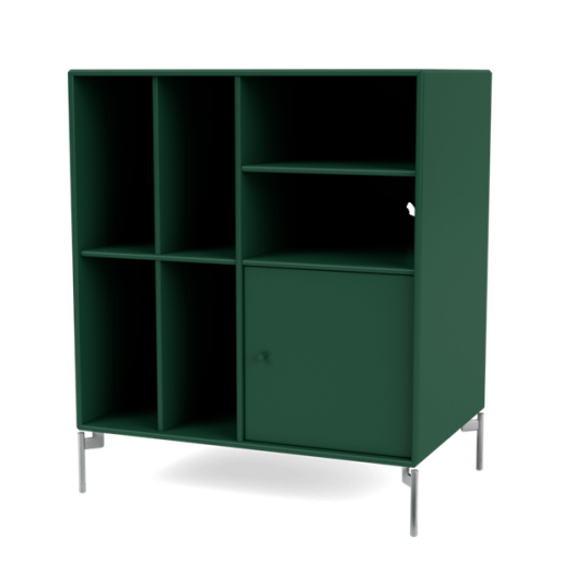 Montana Selection SPIN II Vinylbokhylle 136 furu/01  Krom