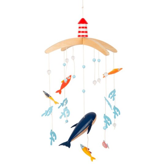 Small Foot Wooden Baby Mobile Great Ocean Small Foot Wooden Baby Mobile Great Ocean