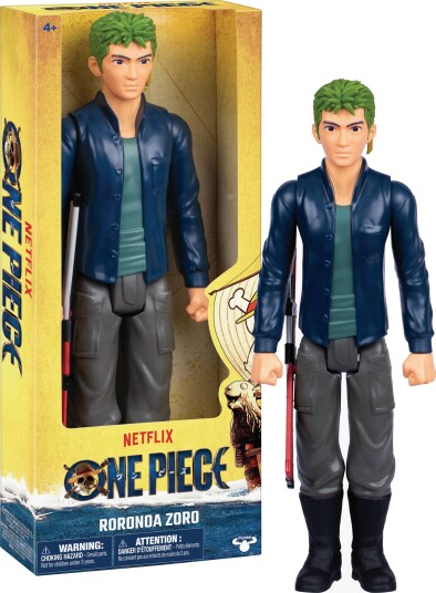 One Piece Zoro Stor Actionfigur 30 cm - Detaljert Design for Samlere og Lek