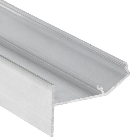 Topmet 2m aluminiumsprofil GLOW12 UP A1C Ubehandlet aluminium innsparkling LED skinne Topmet 2m aluminiumsprofil GLOW12 UP A1C Ubehandlet aluminium innsparkling LED skinne