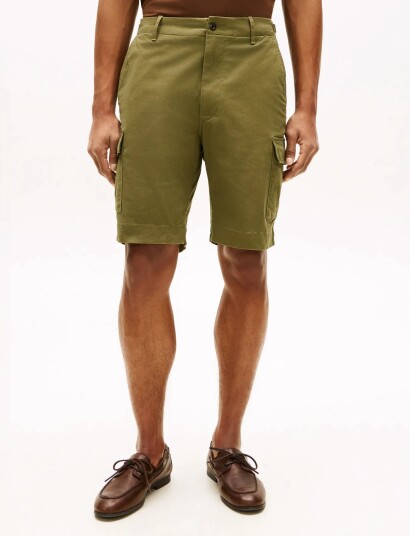 Tommy Hilfiger Cargo Short Ess Twill Khaki green 36