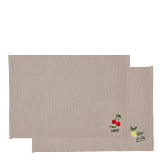 Södahl Bistro spisebrikke 33x48 cm 2 stk green Södahl Bistro spisebrikke 33x48 cm 2 stk green