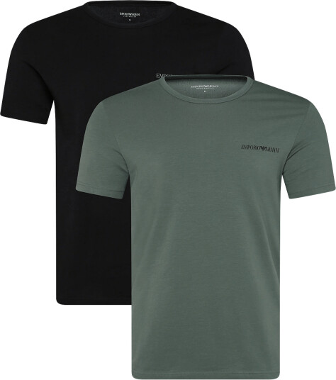 Emporio Armani 2 Pack Top Green L