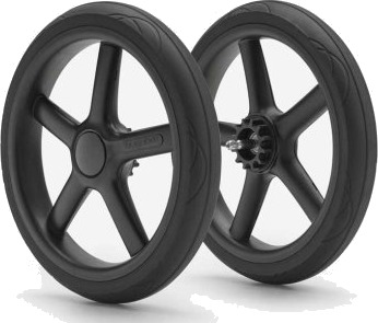 Bugaboo Fox 5 Bakhjul 2-Pack Black