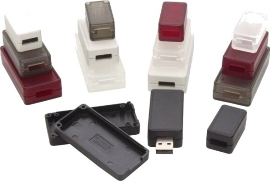 Hammond Electronics 1551Usb1clr Usb Kabinett 35 X 20 X 15,5 Abs Transparent Klar 1 Stk
