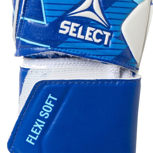 SELECT 44 Flexi Soft v25 Keeperhansker Barn Blå 4