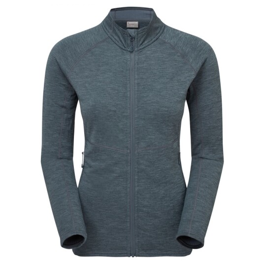 Montane Fem Protium Jacket fleecegenser dame blå 34(XS)