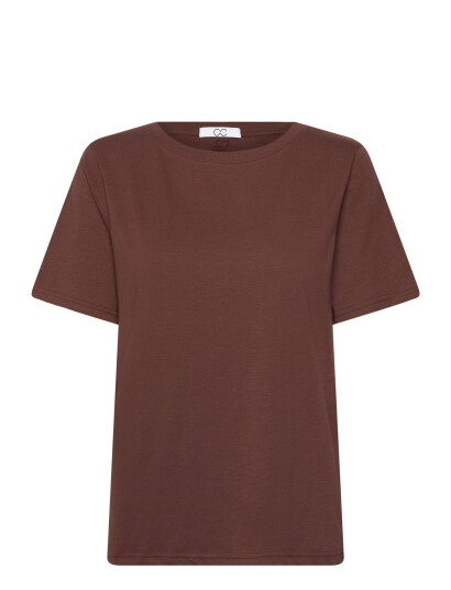 Coster Copenhagen Cc Heart Basic Regular O Neck T Shi Brown XL