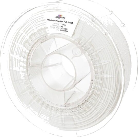 Spectrum PLA Tough Filament 1.75 mm 1000 g Polar White 80195