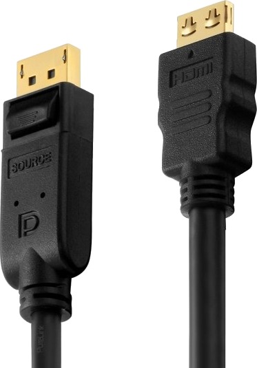 Purelink Pi5100 020 2 M Displayport Hdmi Hankjønn Hankjønn Rett