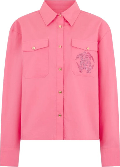 Roberto Cavalli Herre Bluser & Skjorter Rosa XL, Roberto Cavalli Herre Bluser & Skjorter Rosa XL,