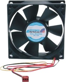 Startech 80X25mm Dual Ball Bearing Computer Case Fan W/ Tx3 Connector Fanbox2 Startech 80X25mm Dual Ball Bearing Computer Case Fan W/ Tx3 Connector Fanbox2