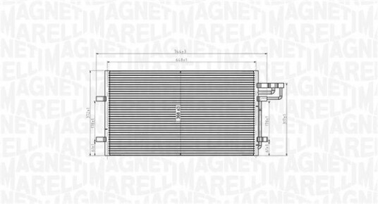 Kondensator MAGNETI MARELLI 350203915000