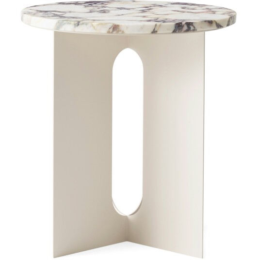 Audo Copenhagen Androgyne Sidebord Ivory / Viola Marmor Audo Copenhagen Androgyne Sidebord Ivory / Viola Marmor
