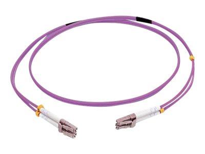 C2G 7m LC/LC OM4 LSZH Fibre Patch - Purple - koblingskabel - 7 m - purpur