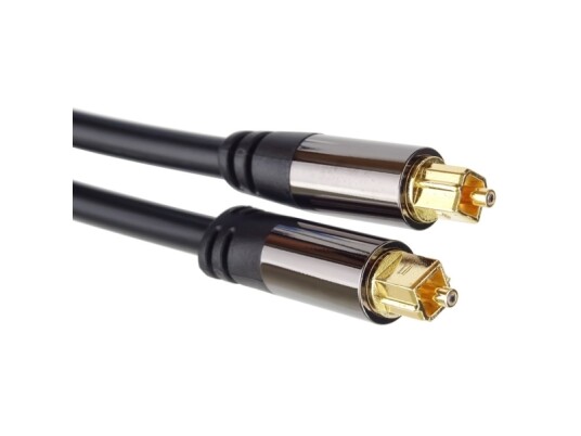 Premiumcord Kjtos6 015 Toslink Hankjønn Toslink Hankjønn 1,5 M Sort kjtos6 015