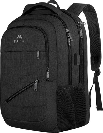 Matein 1035 PC-Ryggsekk Svart 17" med USB