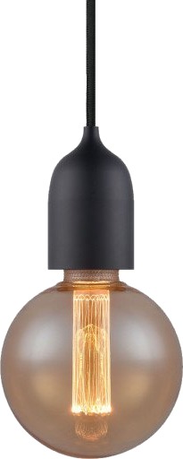 Halo Design Klassisk fatningssett sort