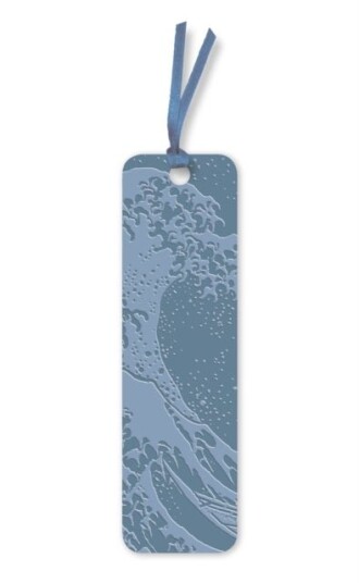 Katsushika Hokusai: The Great Wave Artisan Art Vegan Leather Bookmarks pack of 10